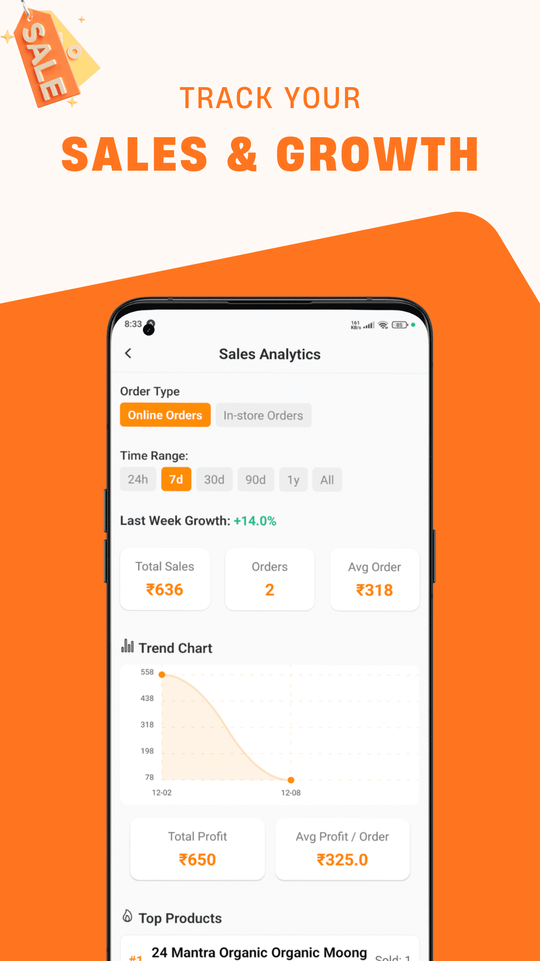 Business Analytics Screenshot